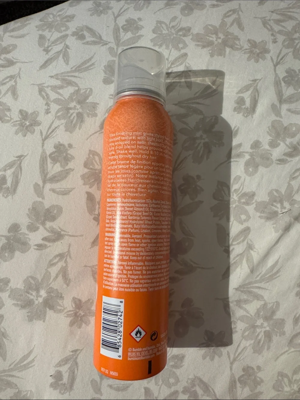 Bumble and bumble Orange Soft Texture Finishing Spray